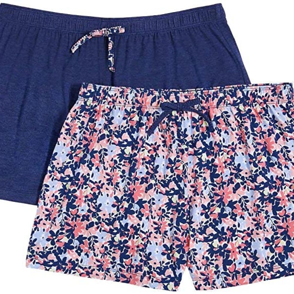 Jane and Bleecker Womens 2-Pack Sleep Shorts